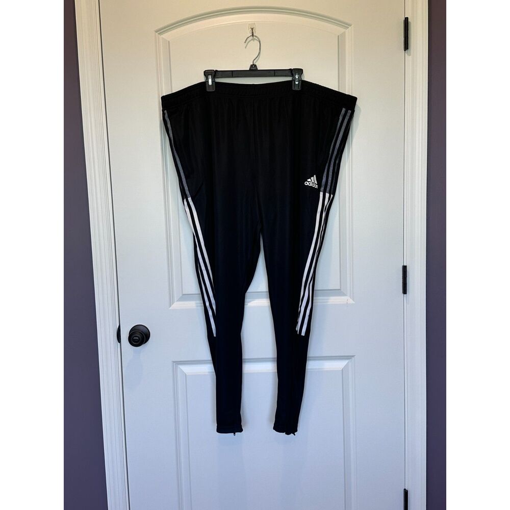 NWOT Adidas Tiro Track Pants Black Size 4XL